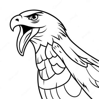 Hawk de Cobra Kai en action page à colorier | Page de coloriage Cobra Kai Hawk