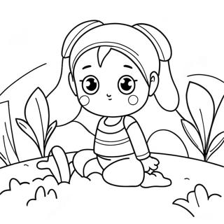 Page à colorier Oshi no Ko | Page de coloriage Oshi no Ko