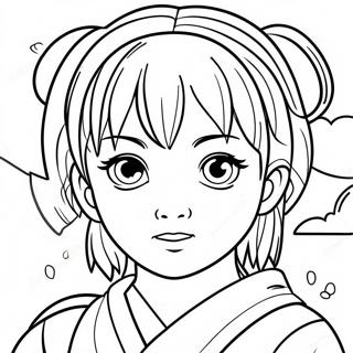 Page à colorier des personnages d'Oshi no Ko | Page de coloriage Oshi no Ko