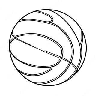 Page à colorier de basketball | Page de coloriage Basketball
