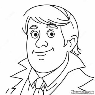 Page à colorier Mr Beast | Page de coloriage M. Beast