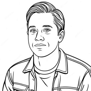Page à colorier de Trevor Henderson | Page de coloriage Trevor Henderson