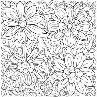 Page à colorier motifs vibrants de Matisse | Page de coloriage Matisse