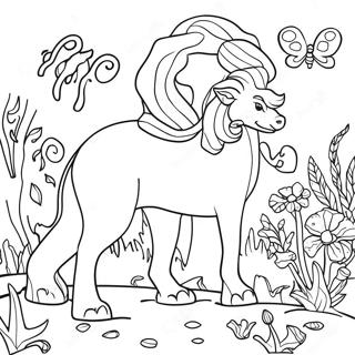 Page à colorier WonderMorphia | Page de coloriage WonderMorphia