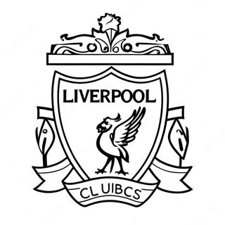 Page à colorier du Liverpool Football Club | Page de coloriage Liverpool