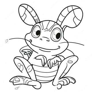 Page à colorier Bugsnax | Page de coloriage Bugsnax