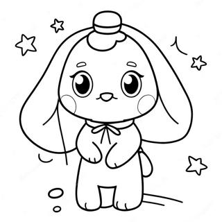 Page à colorier Cinnamoroll | Page de coloriage Cinnamoroll