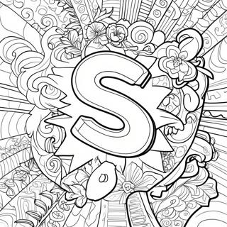 Page à colorier du logo suprême | Page de coloriage Suprême