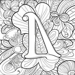 Page à colorier Lettre a Minuscule | Page de coloriage a minuscule