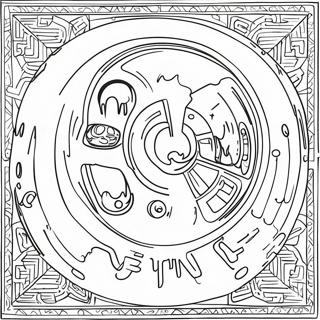 Page à colorier du logo Star Wars | Page de coloriage Logo Star Wars