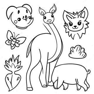 Page à colorier des animaux thérapeutiques | Page de coloriage Conseil