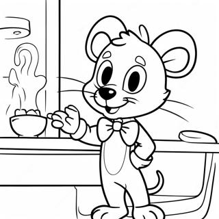 Page à colorier de Geronimo Stilton | Page de coloriage Geronimo Stilton