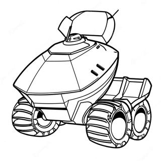 Page à colorier de Battlebots | Page de coloriage Robots de combat