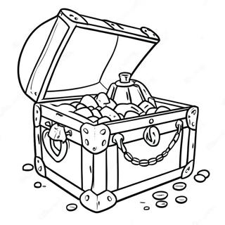 Page à colorier Aventure Treasure X | Page de coloriage Trésor X