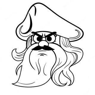 Page à colorier Yosemite Sam | Page de coloriage Yosemite Sam