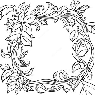 Page à colorier Vignes | Page de coloriage Vignes