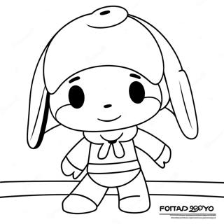 Page à colorier de Pocoyo | Page de coloriage Pocoyo