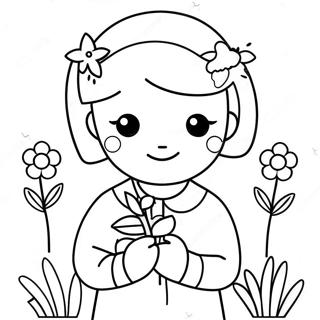 Fille Coloriages