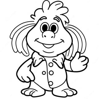 Page à colorier de Fraggle Rock | Page de coloriage Fraggle Rock