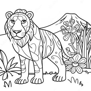 Royaume Animal Coloriages