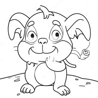 Mauvaise Page à Colorier Drôle | Page de coloriage Mauvais