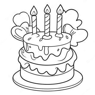 Page à colorier pour le 7ème anniversaire | Page de coloriage 7ème Anniversaire