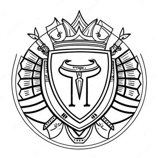 Page à colorier du logo LAFC | Page de coloriage Logos LAFC