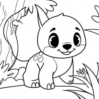 Page à colorier Ohana | Page de coloriage Ohana