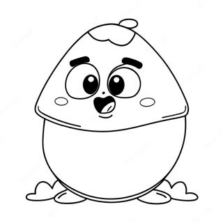 Page à colorier Pou | Page de coloriage Pou