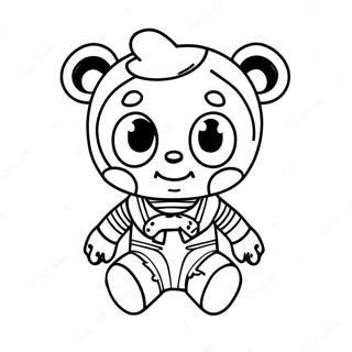Page à colorier Bébé Scrap | Page de coloriage Bébé Scrap