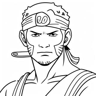 Page à colorier Zoro | Page de coloriage Zoro