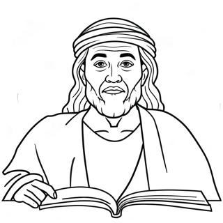 Page à colorier Isaiah | Page de coloriage Isaïe
