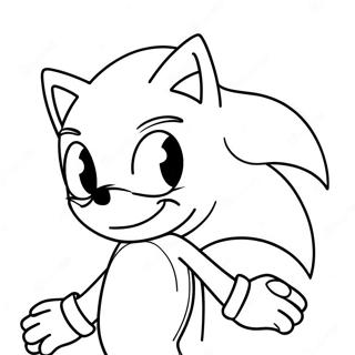 Monstre Sonic Coloriages