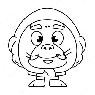 Page à colorier du personnage drôle de Tweaker | Page de coloriage Ajusteur