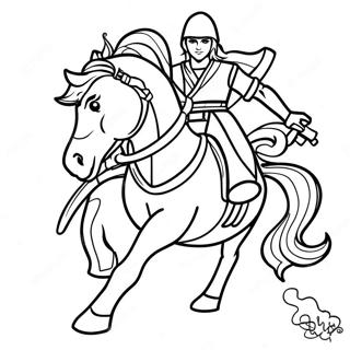 Page à colorier de Zane en action | Page de coloriage Zane