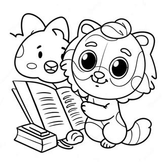Page à colorier de Bébé Einstein | Page de coloriage Bébé Einstein