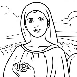 Page à colorier du chemin d'Alma | Page de coloriage Le chemin d'Alma