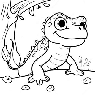 Page à colorier de Triton | Page de coloriage Triton