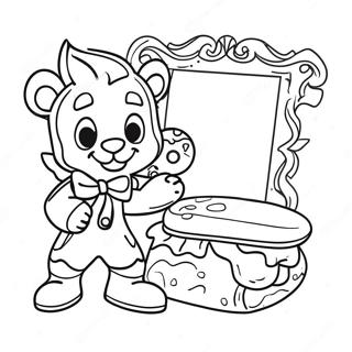 Page à colorier de nom modifiable pour enfants | Page de coloriage Nom Éditable