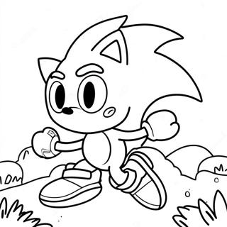 Page à colorier de l'aventure Sonic Lost World | Page de coloriage Sonic Monde Perdu