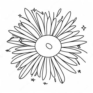Page à colorier de feux d'artifice explosifs | Page de coloriage Explosion