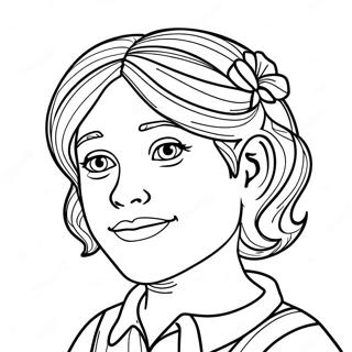 Page à colorier A pour Adley | Page de coloriage A pour Adley