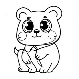 Page à Colorier Kipo | Page de coloriage Kipo
