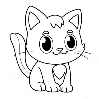 Page à colorier Blaze le Chat | Page de coloriage Blaze le Chat