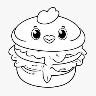 Page à colorier du logo Chick-fil-A | Page de coloriage Chick-fil-A