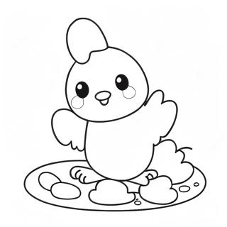 Page à colorier Peeps | Page de coloriage Peeps
