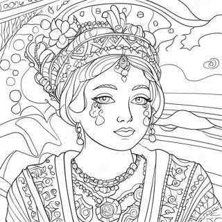 Page à colorier Vosco | Page de coloriage Vosco