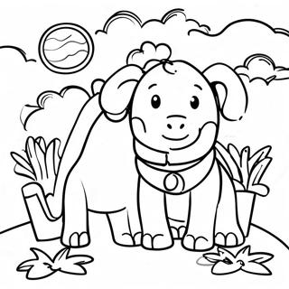 Page à colorier DLTK pour enfants | Page de coloriage DLTK
