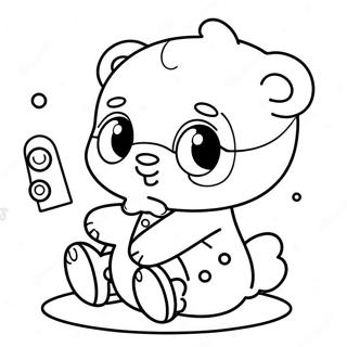 Page à colorier de bébé LOL mignon | Page de coloriage Bébé LOL Mignon