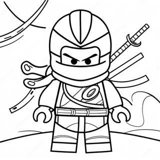 Page à colorier de Ninjago Saison 7 | Page de coloriage Saison 7 Ninjago